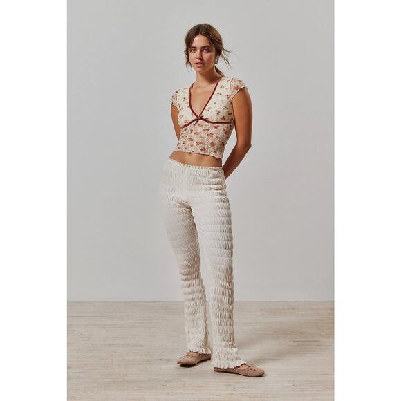 Kimchi Blue Madison Semisheer Lace Blouse - S - Picture 6 of 8